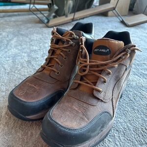 CODY JAMES MEN'S ENDURANCE CORRAL LACE-UP WATERPROOF WORK HIKING BOOTS size 11